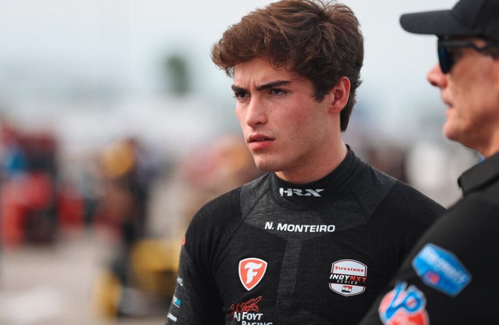 Em St. Louis, Nick Monteiro ganha posições e completa primeiro desafio em oval na Indy NXT